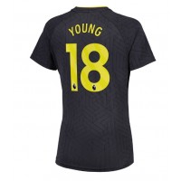 Everton Ashley Young #18 Bortedrakt Dame 2024-25 Kortermet